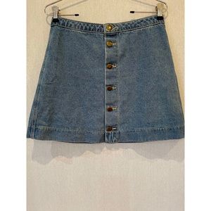 Vintage American apparel jean skirt